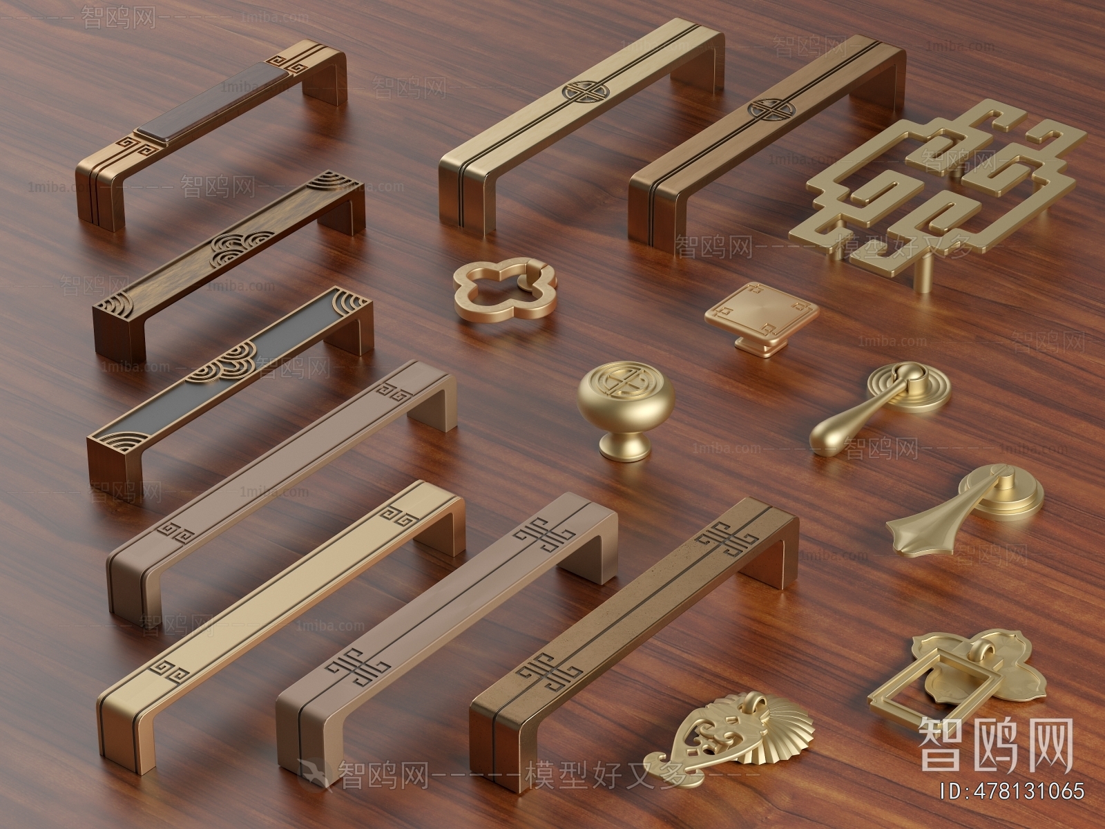 New Chinese Style Door Handle