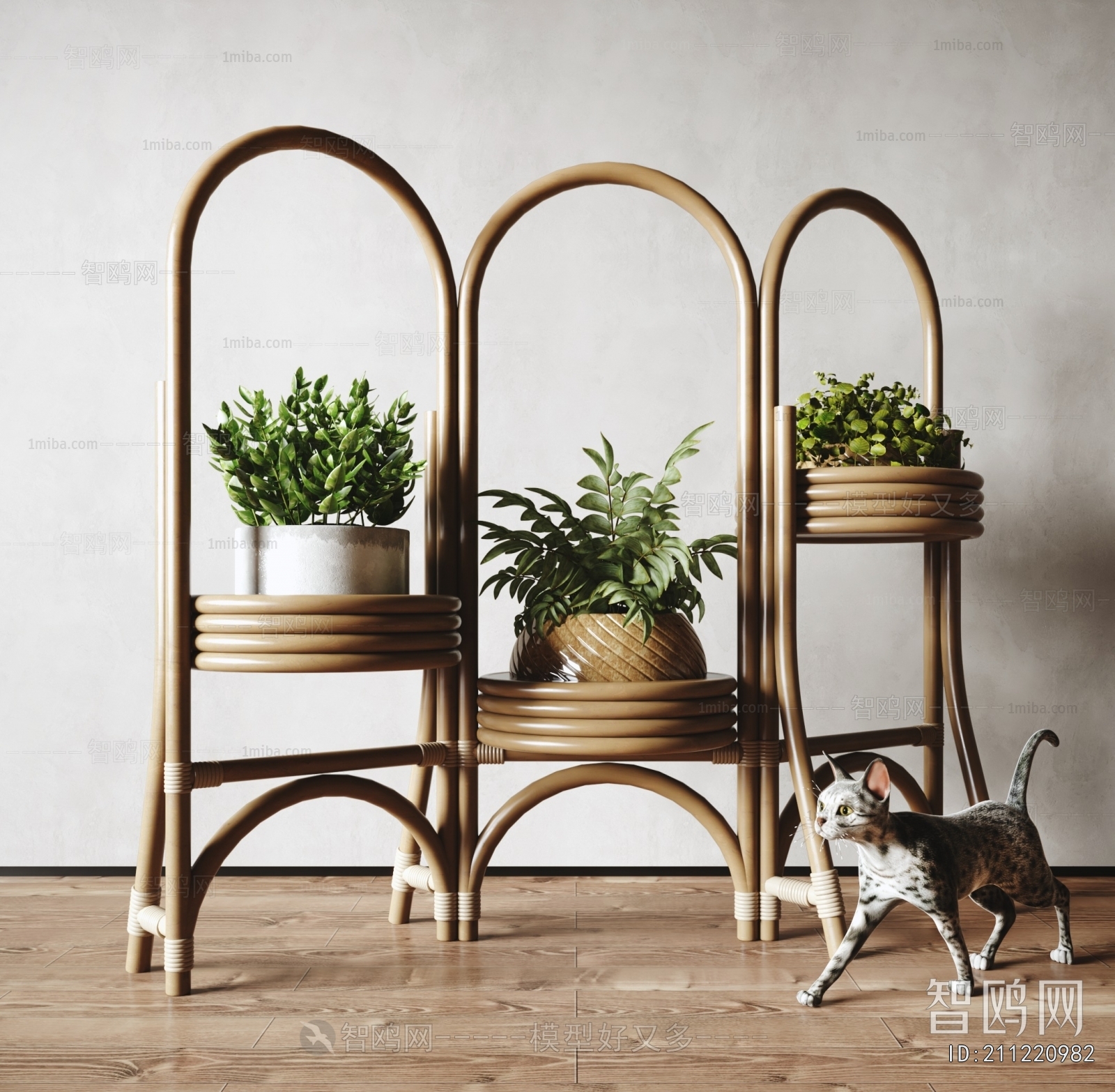 Nordic Style Flower Rack