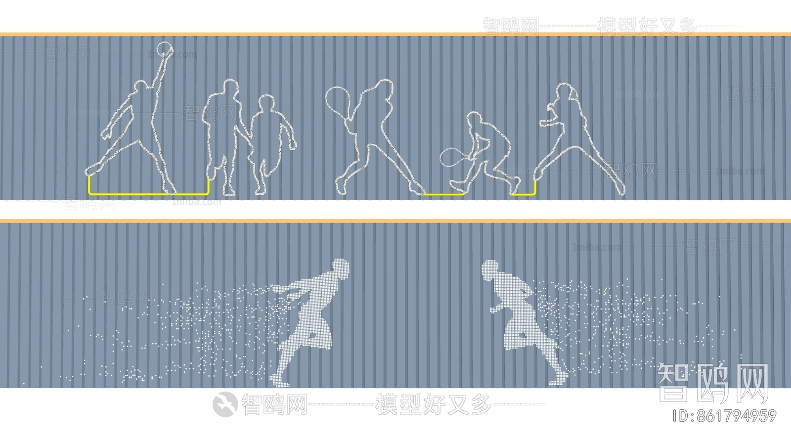 Modern Landscape Wall