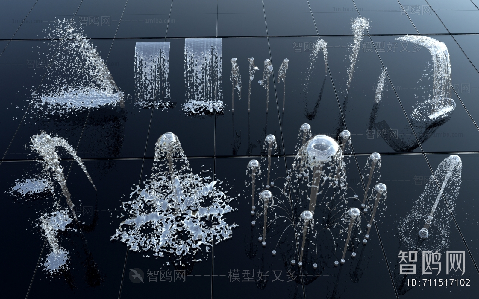 Modern Rockery Waterscape