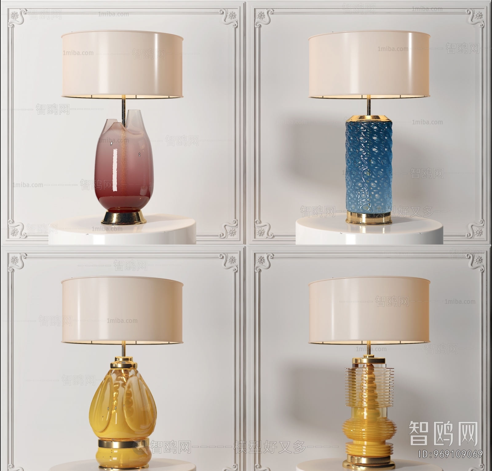 Simple European Style Table Lamp