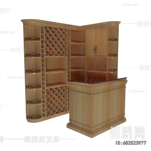 European Style Wine Cabinet