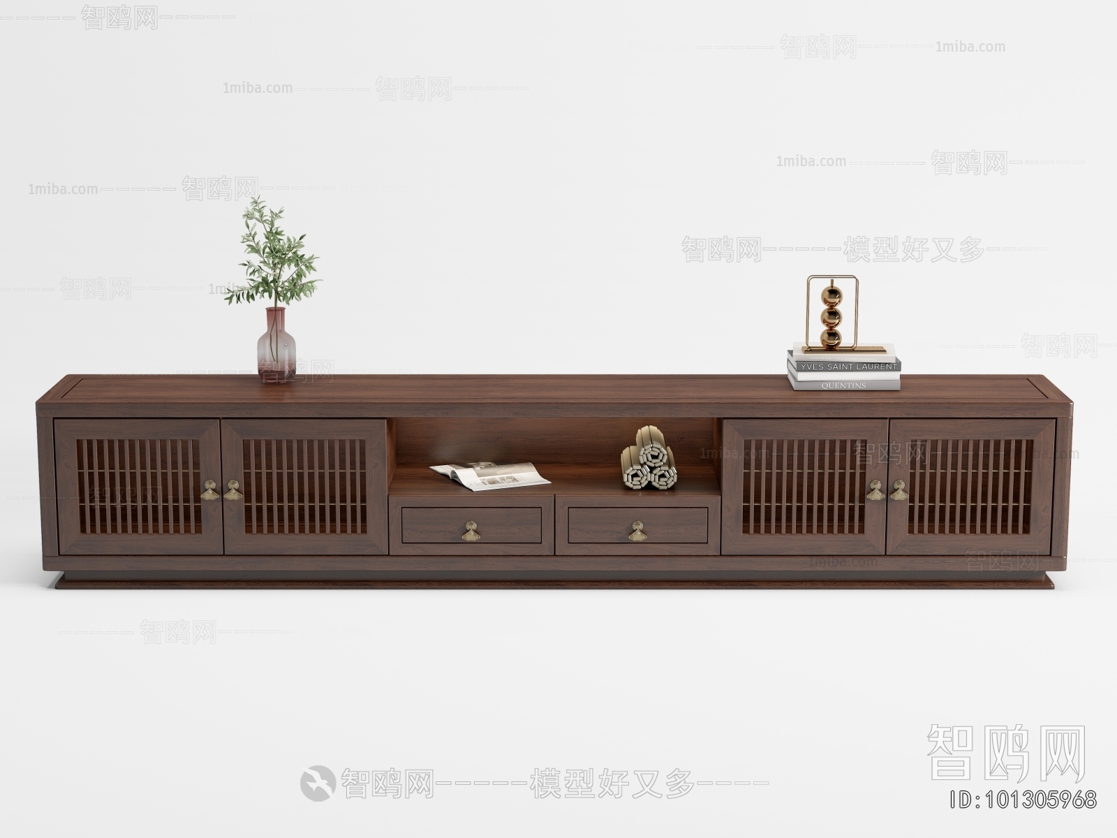 New Chinese Style TV Cabinet