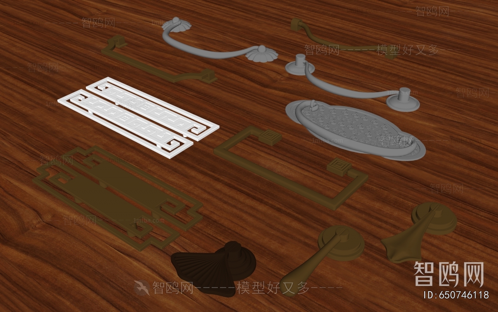 New Chinese Style Door Handle