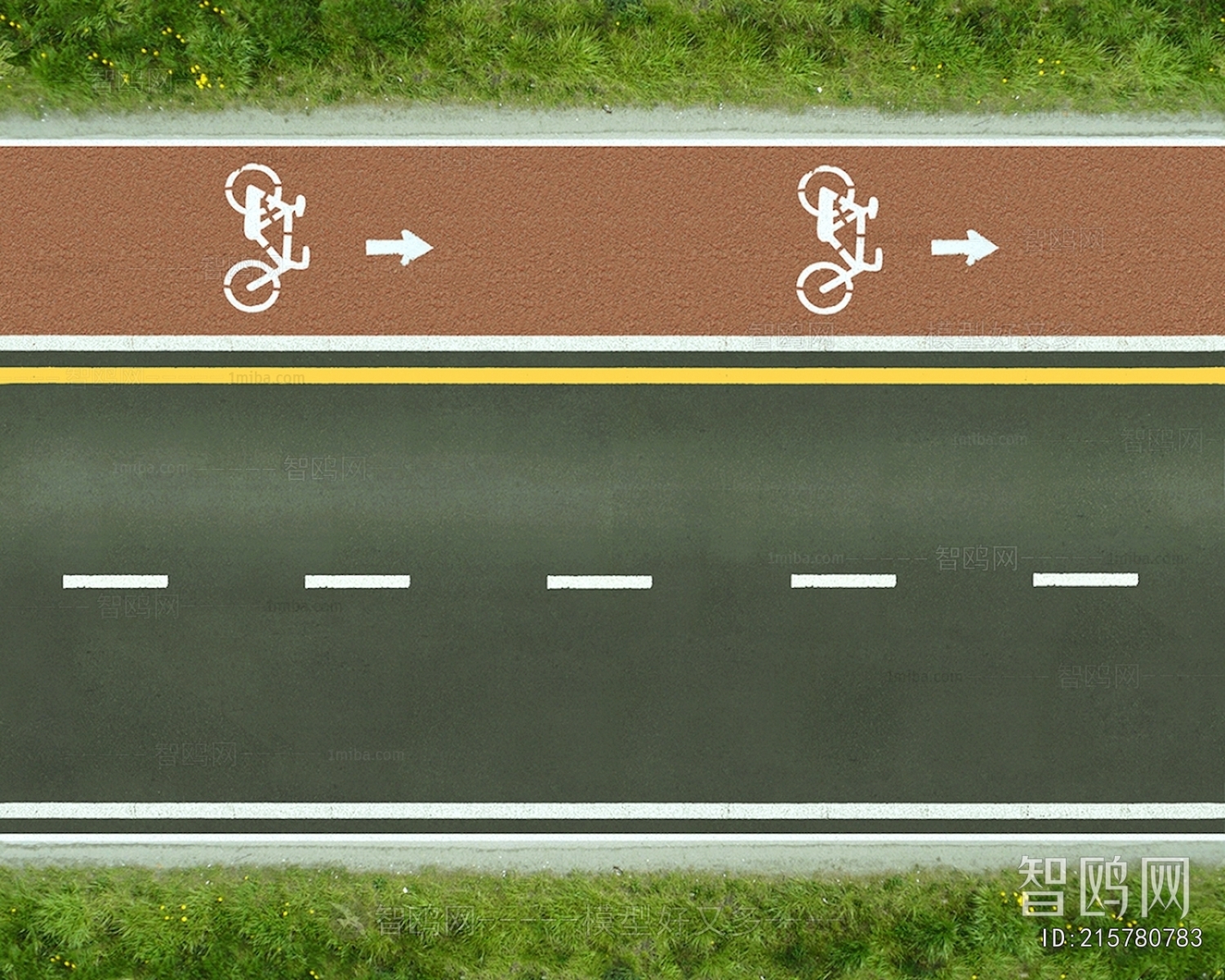 现代公路路面马路