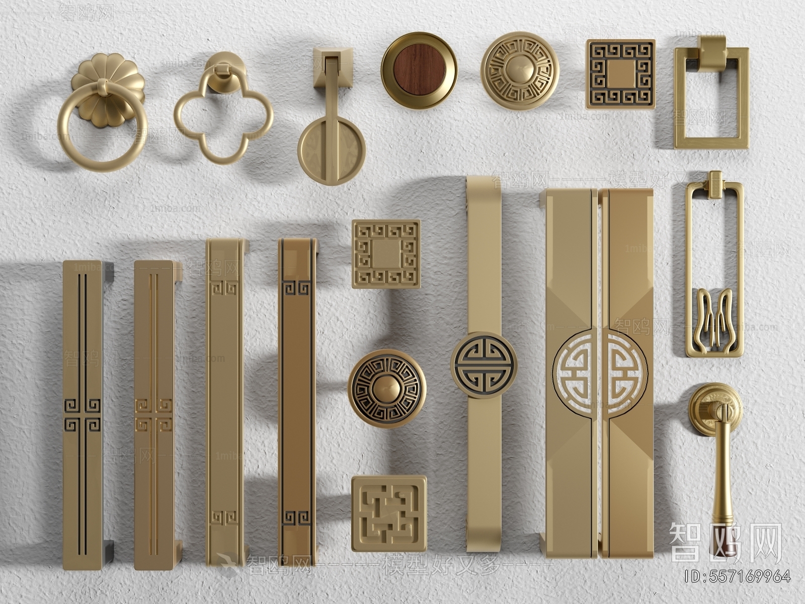 New Chinese Style Door Handle