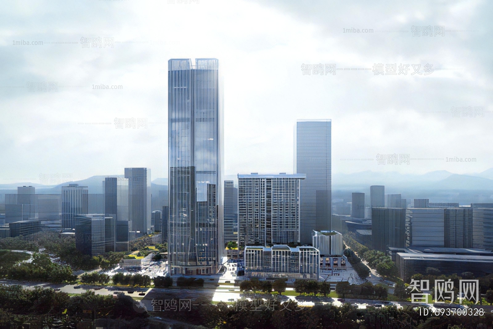 Modern Appearance Of Commercial Building