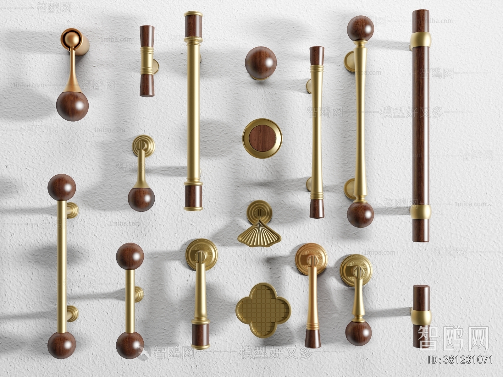 New Chinese Style Door Handle