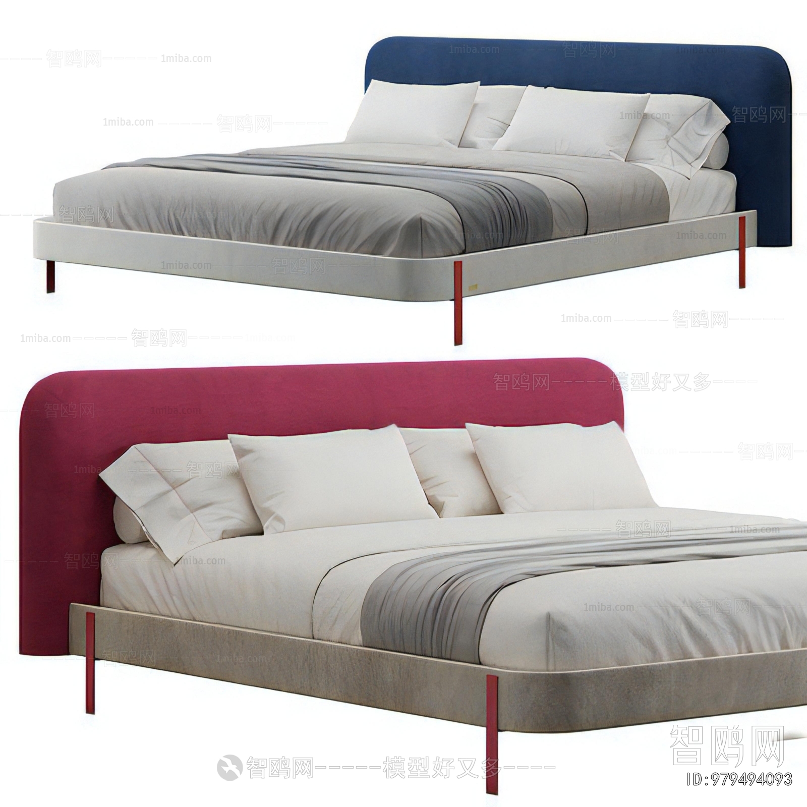 Modern Double Bed