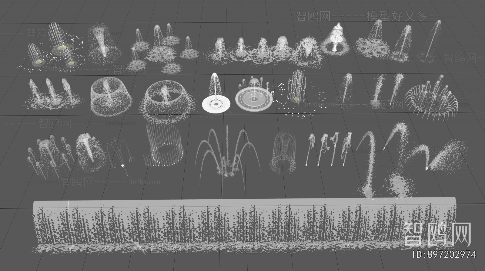 Modern Rockery Waterscape