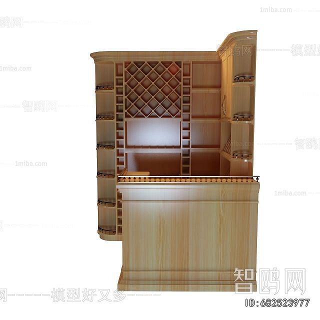 European Style Wine Cabinet
