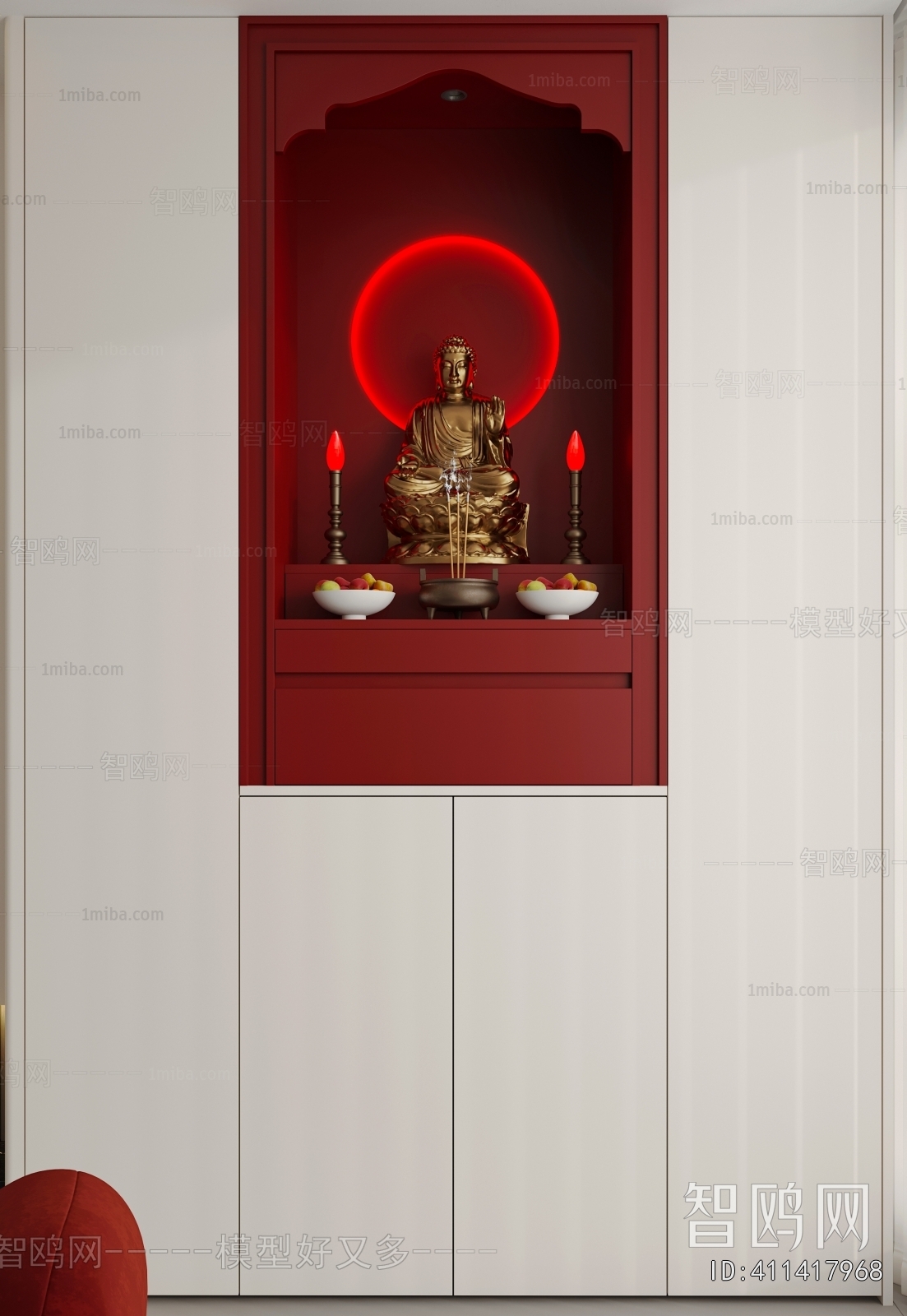 New Chinese Style Buddhist Niche