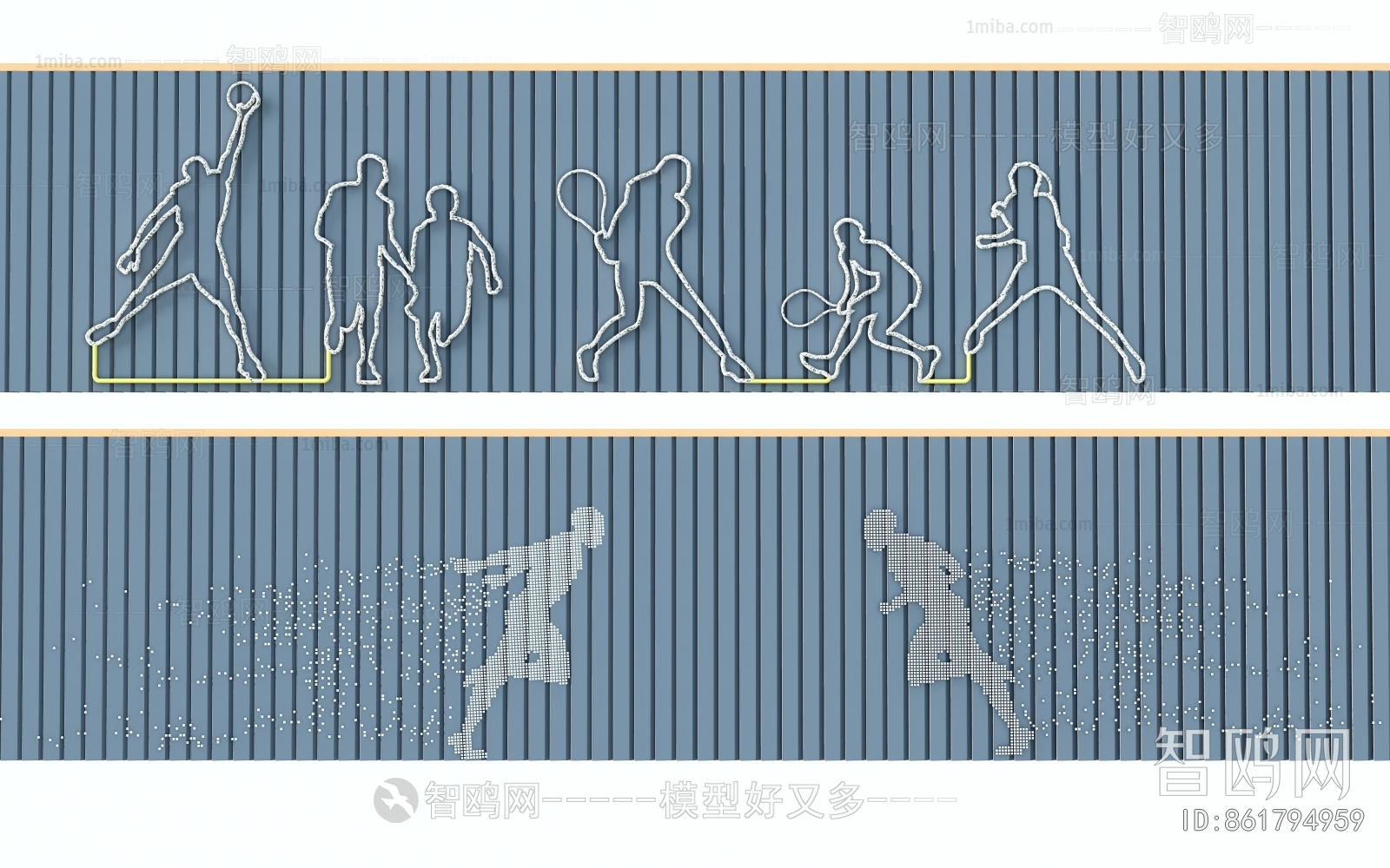 Modern Landscape Wall