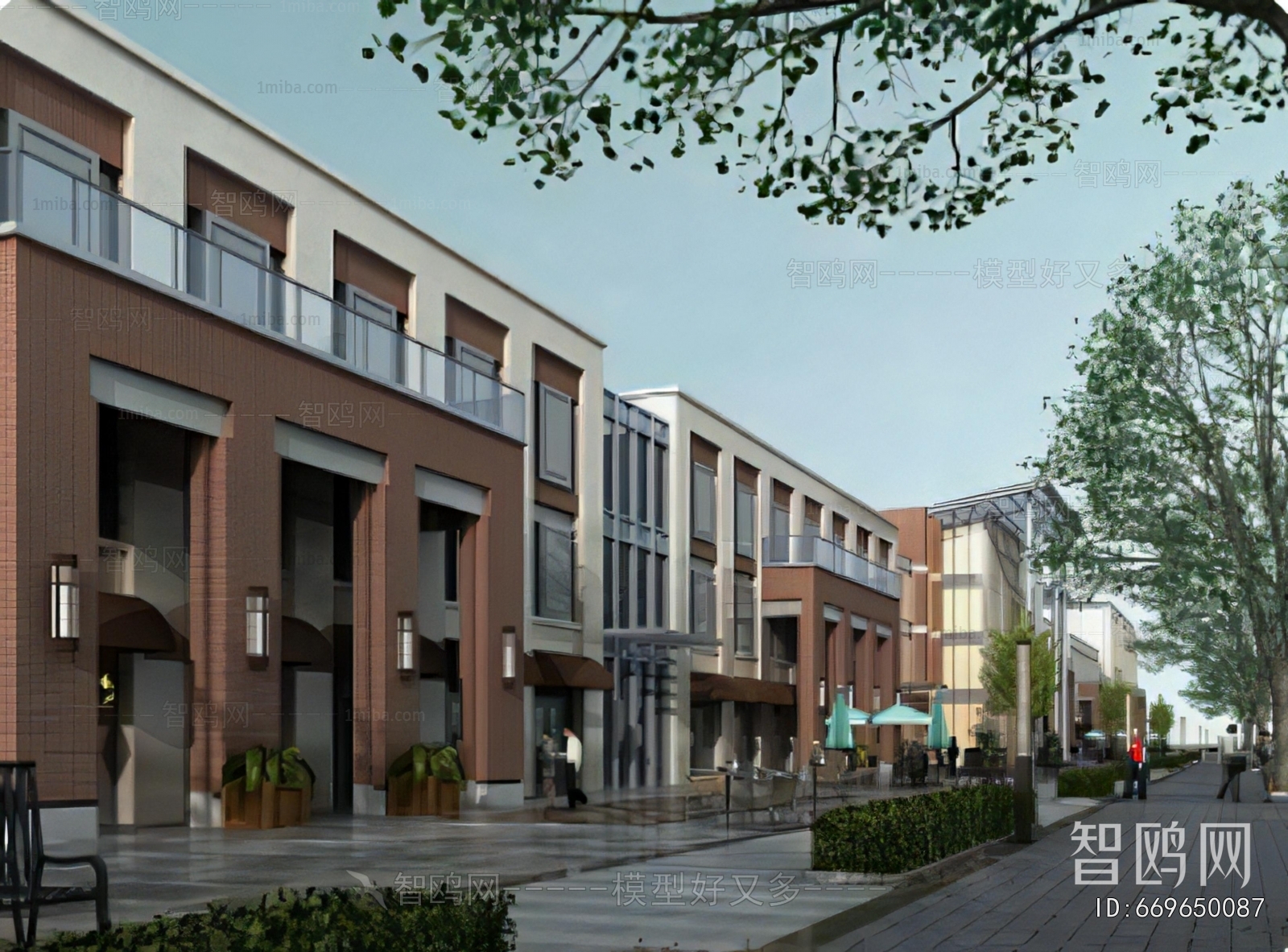 Modern Commercial Street