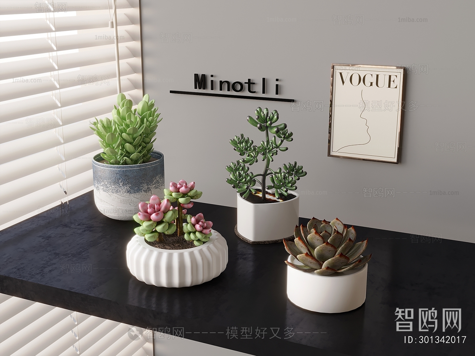 Modern Desktop Plant