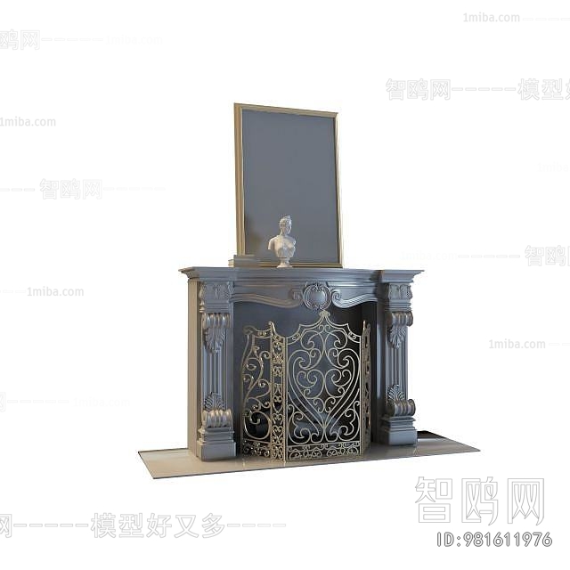 European Style Fireplace