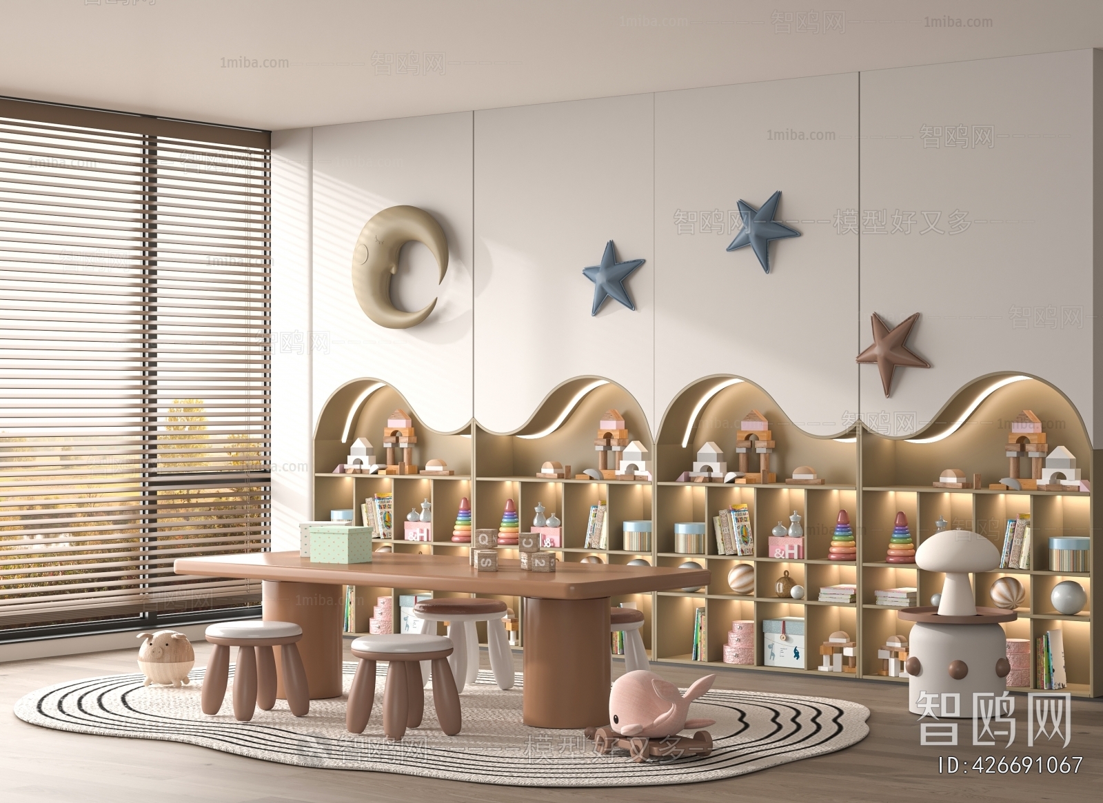 Modern Children's Table/chair