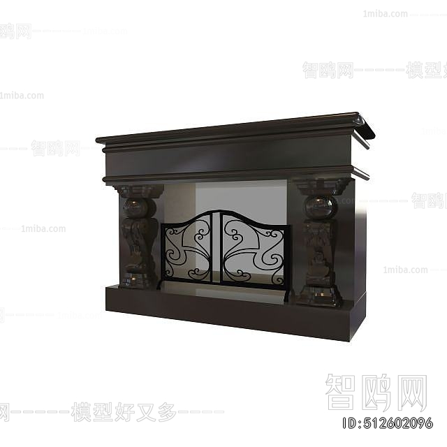 European Style Fireplace