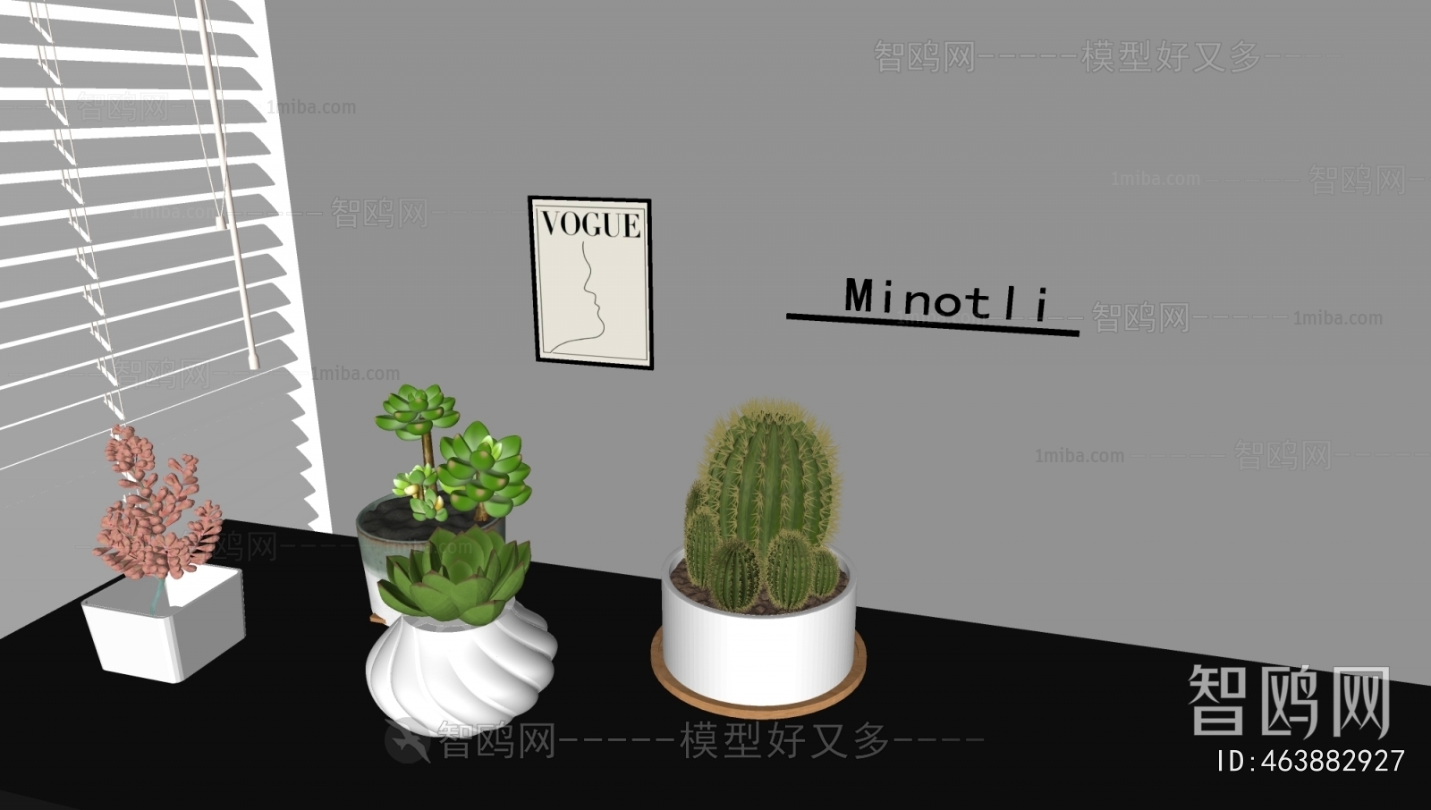 Modern Desktop Plant