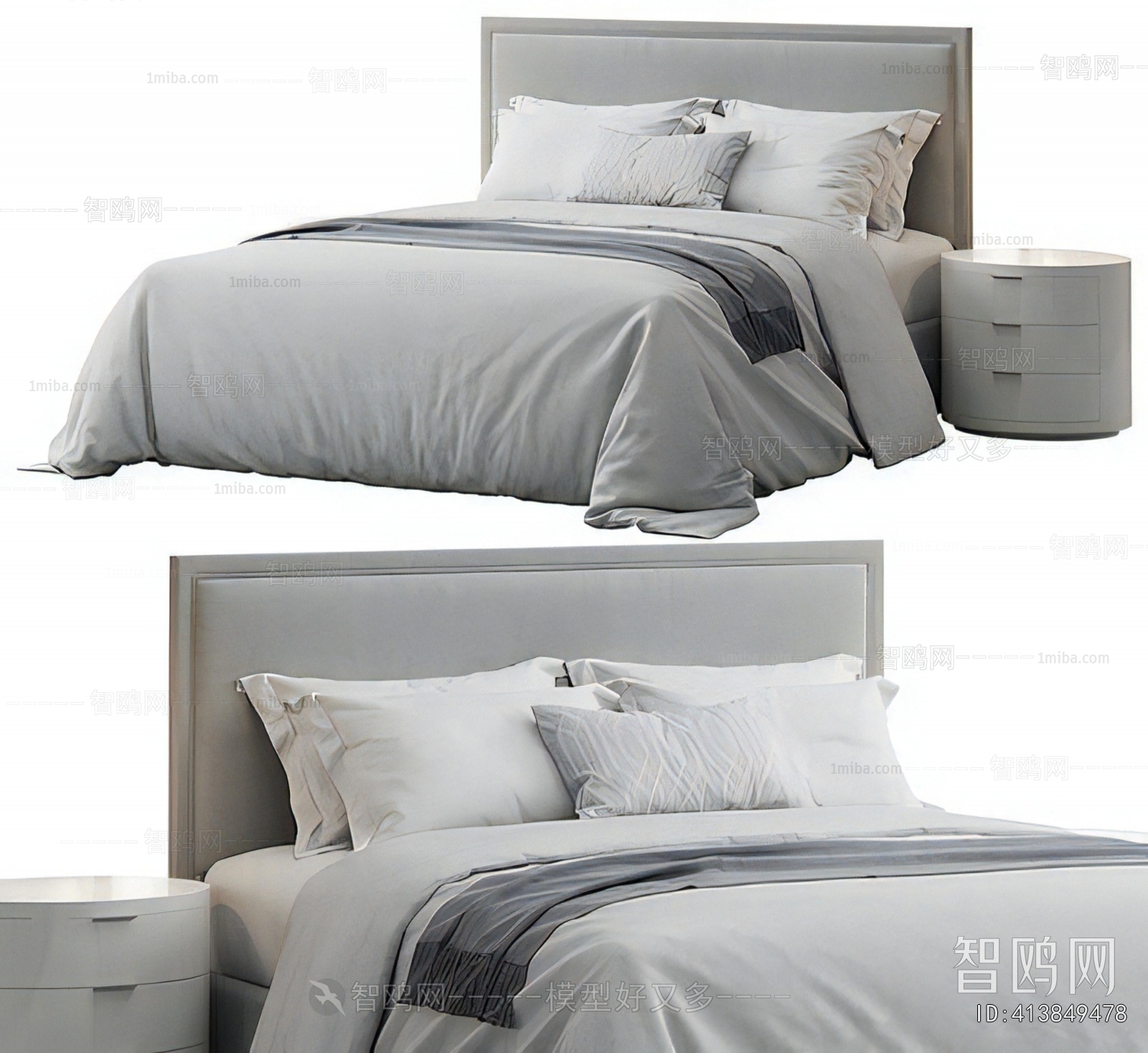Modern Double Bed