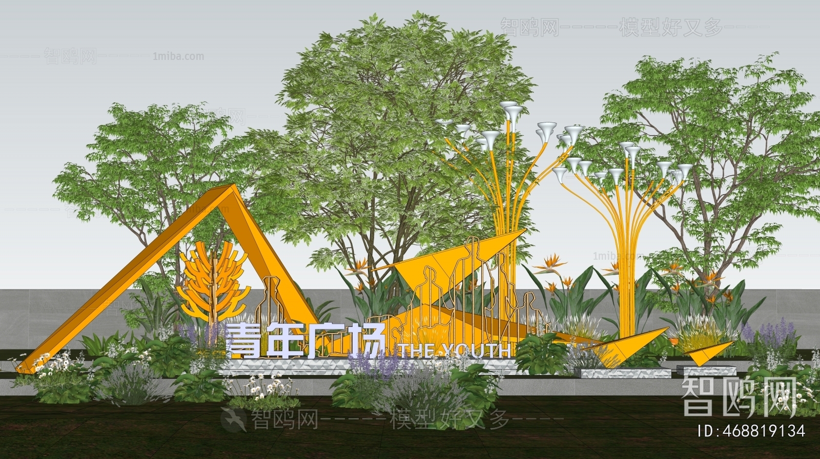 Modern Guide Board/bulletin Board