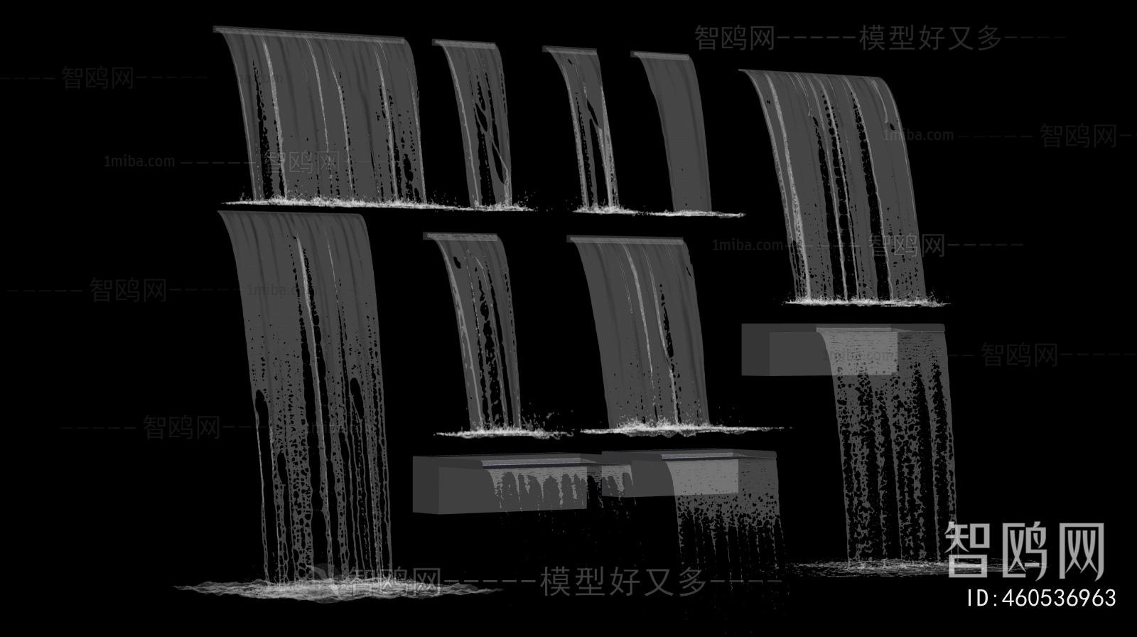 Modern Rockery Waterscape