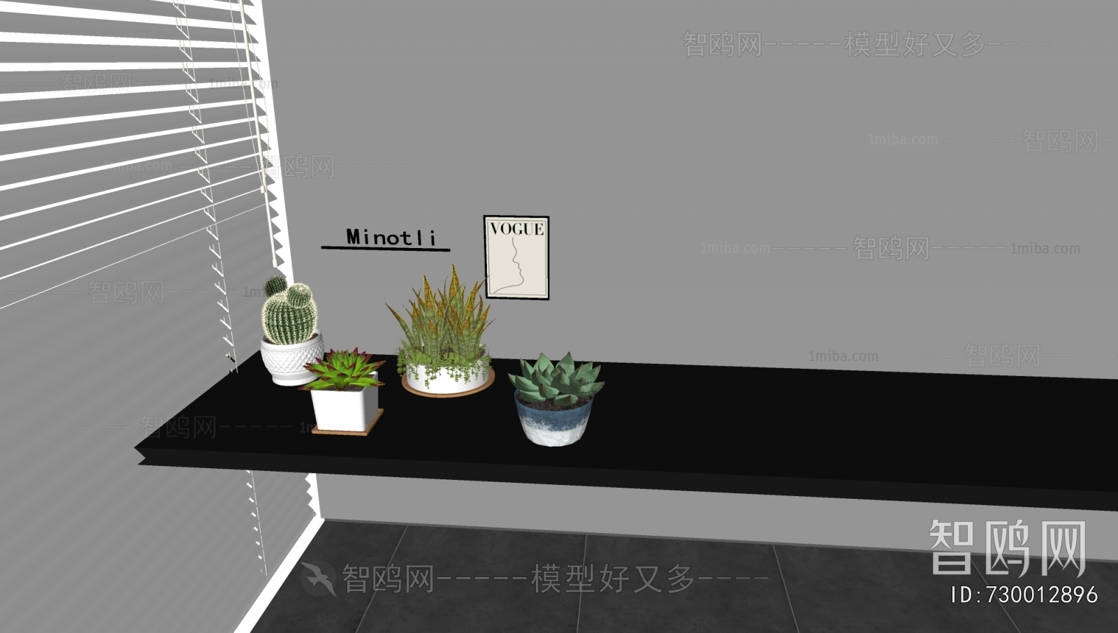 Modern Desktop Plant
