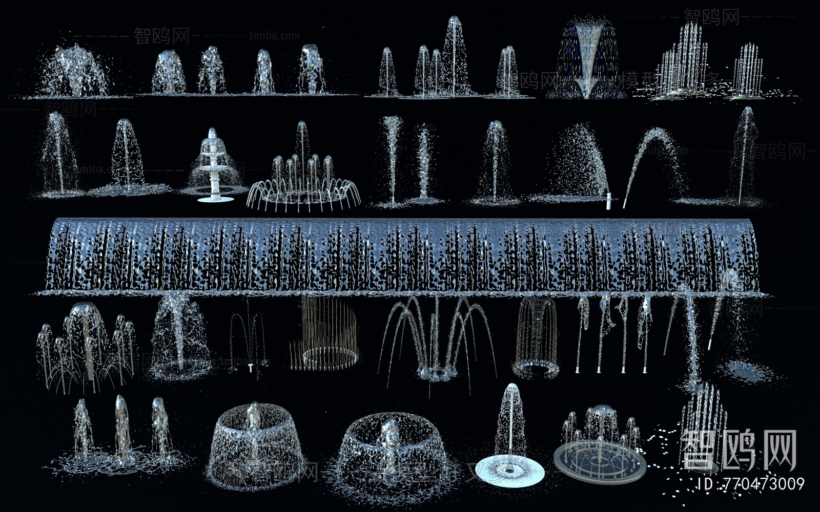 Modern Rockery Waterscape