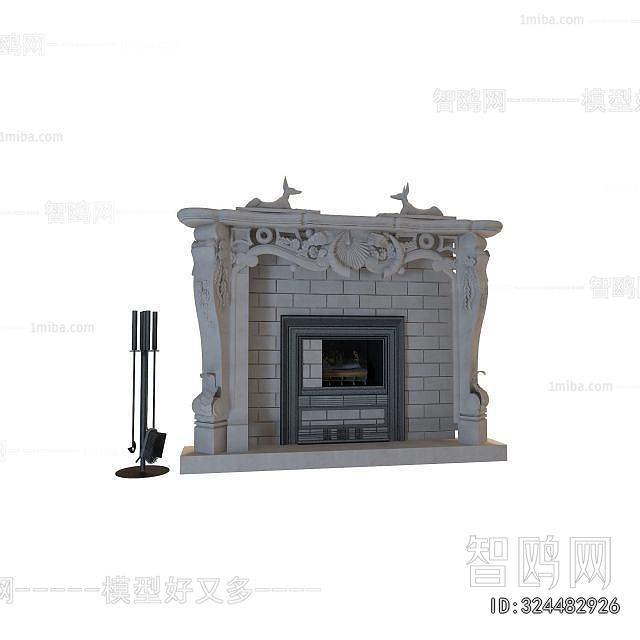 European Style Fireplace