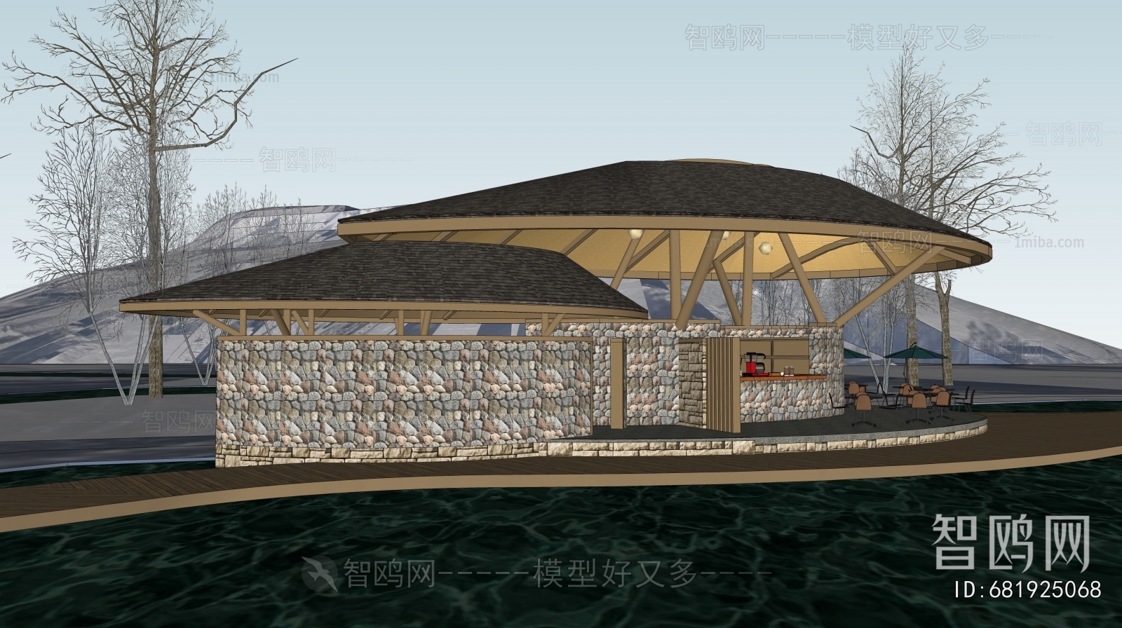 Modern Appearance Of Commercial Building