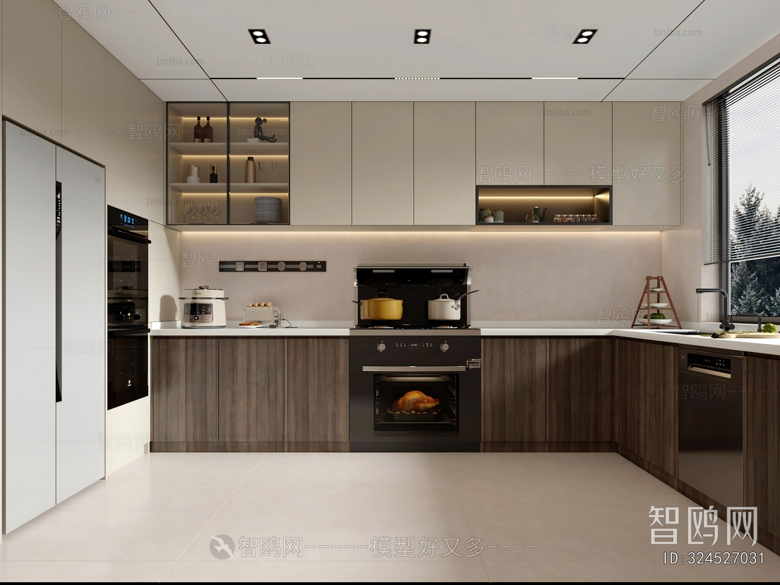 Modern The Kitchen