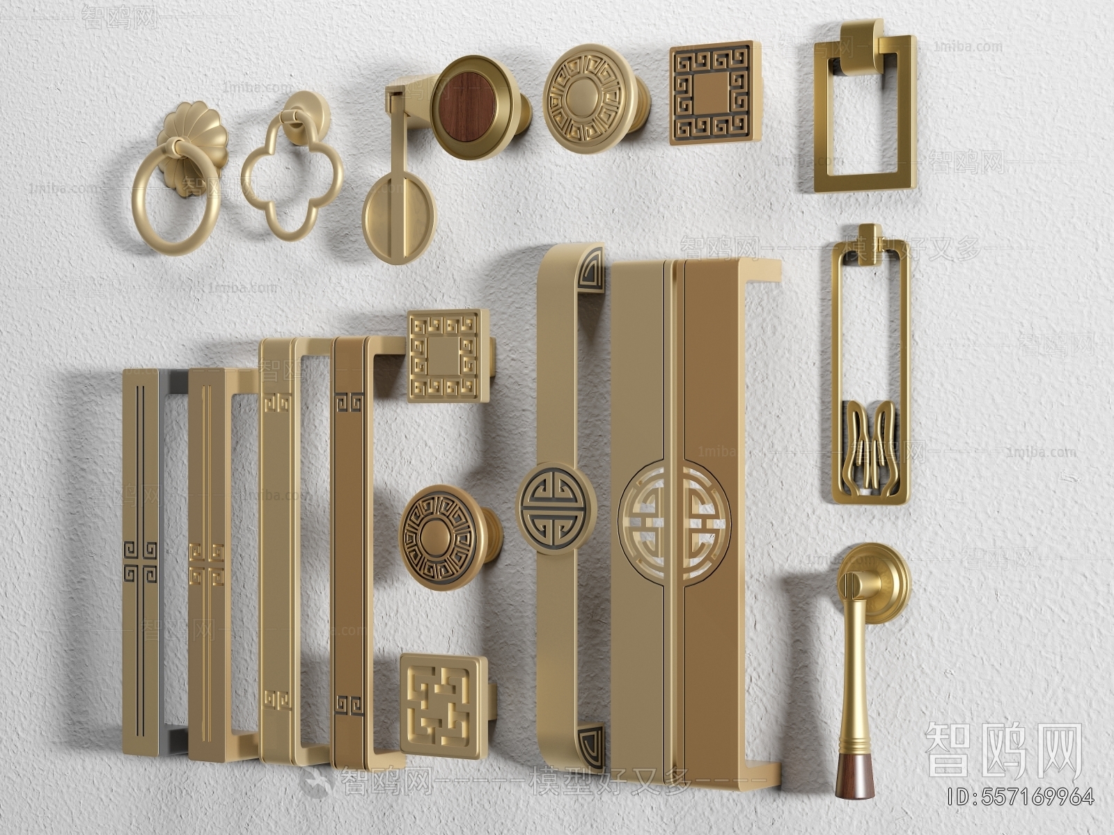 New Chinese Style Door Handle