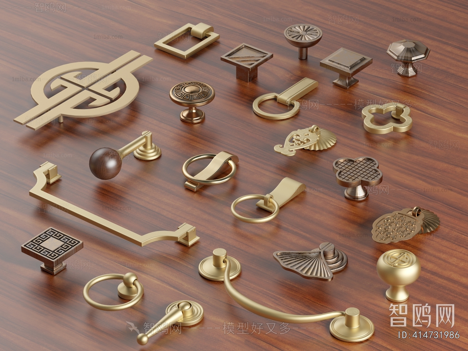 New Chinese Style Door Handle