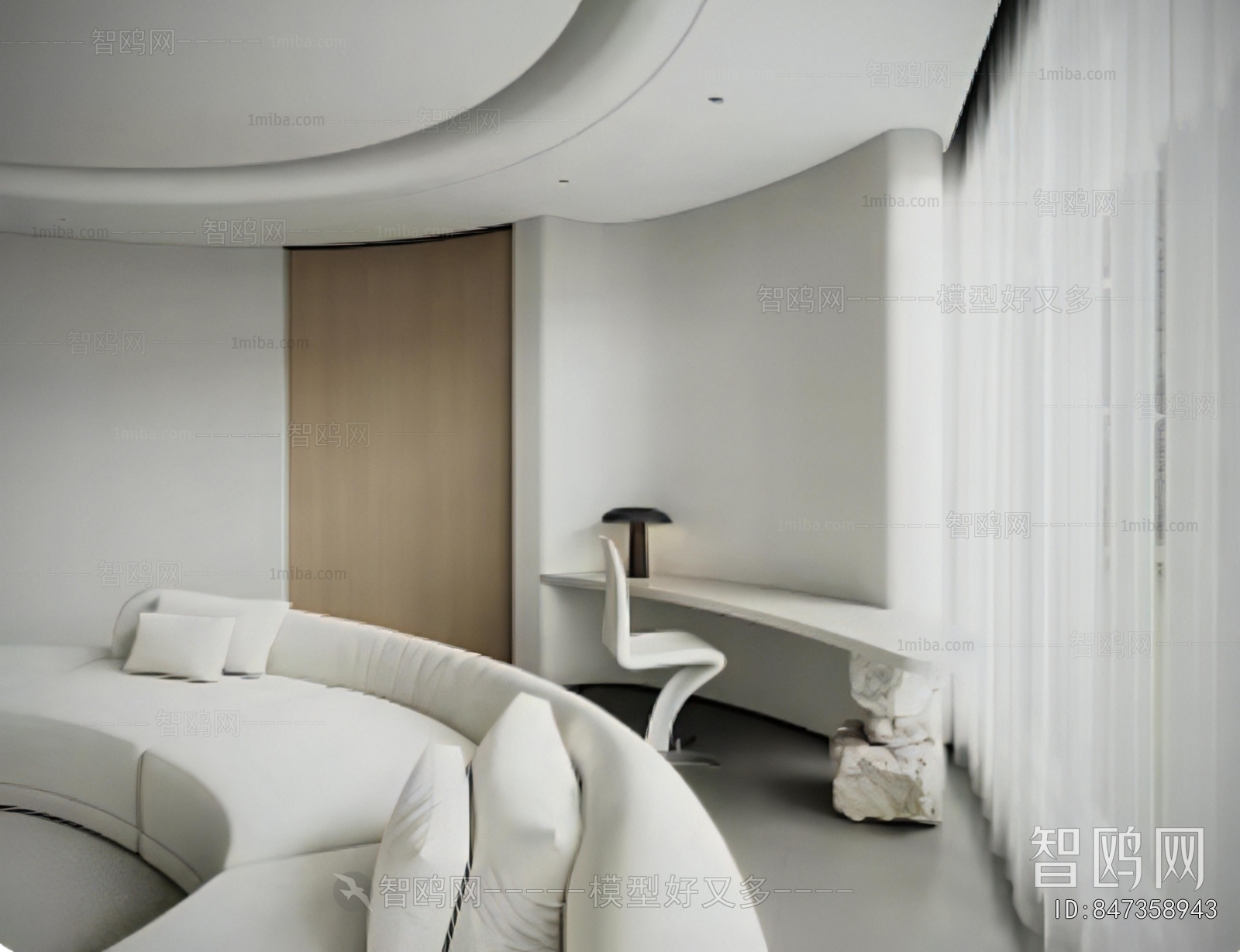 Modern Computer Desk And Chair