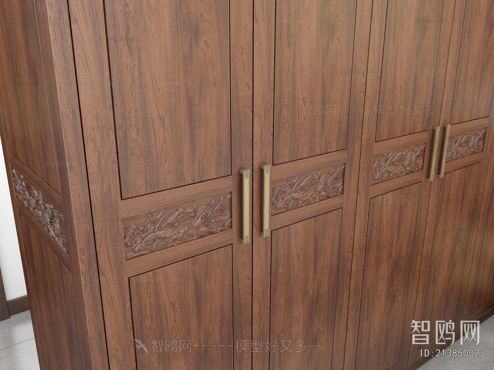 New Chinese Style Bedroom