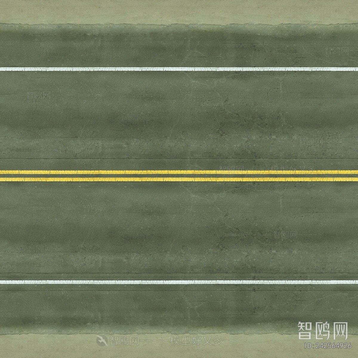 现代公路路面马路