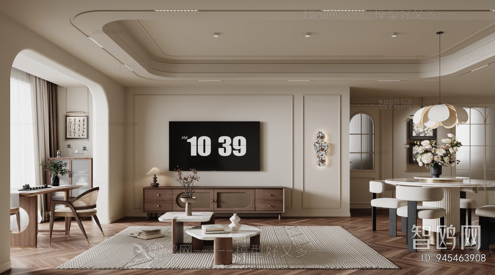 French Style A Living Room