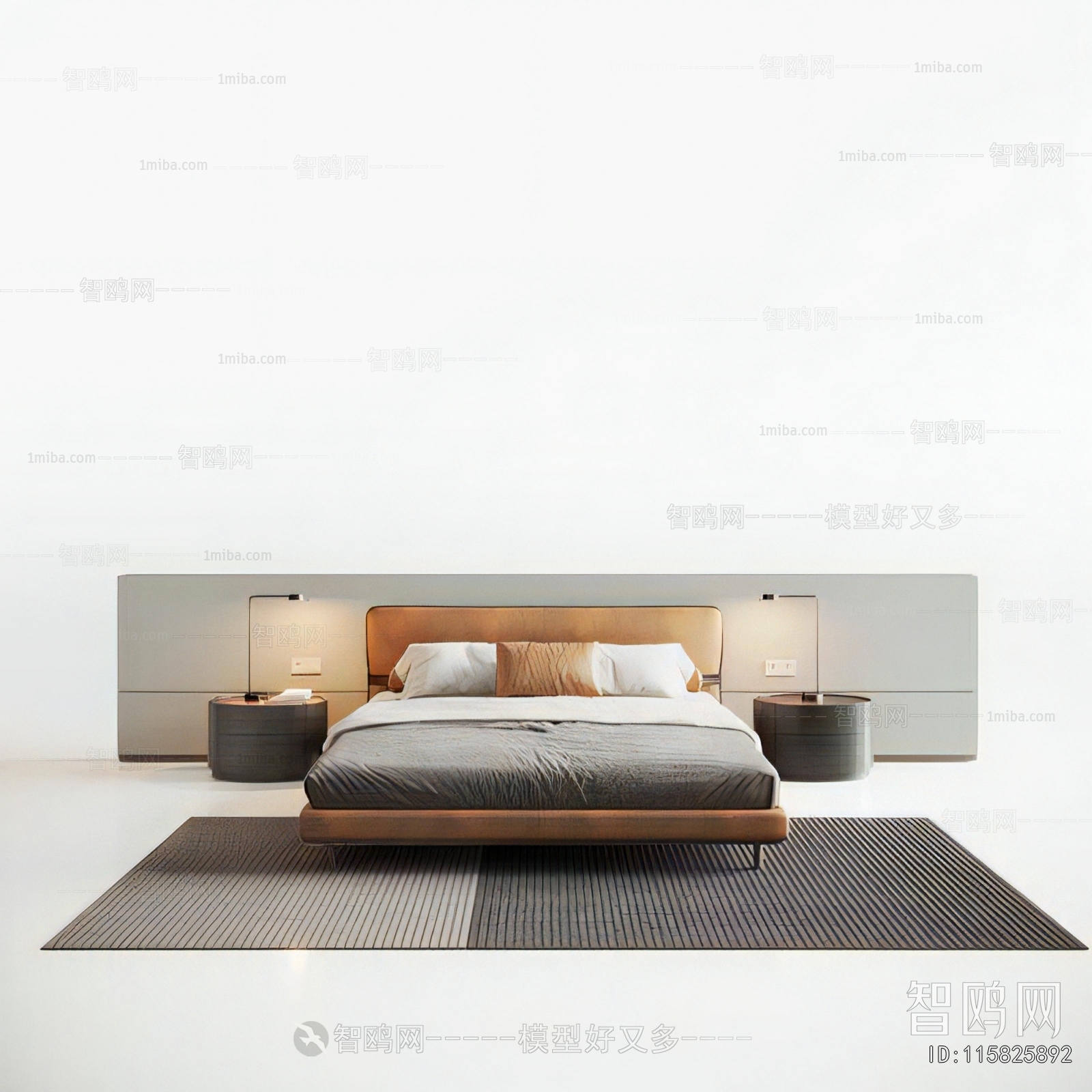 Modern Double Bed