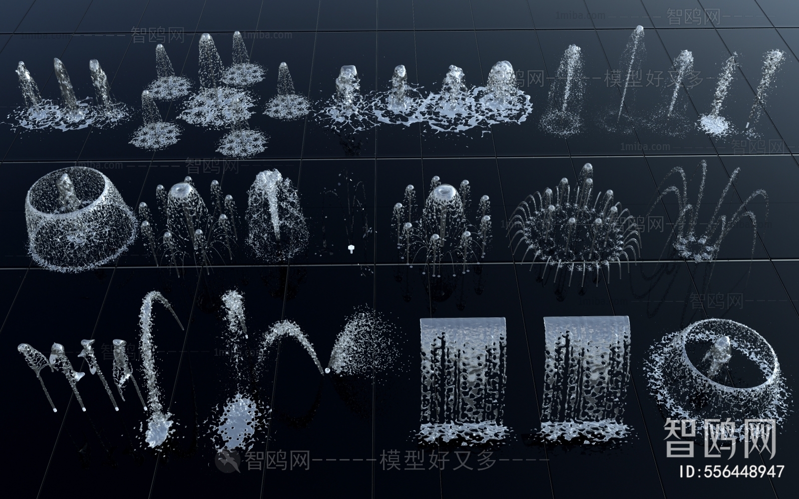 Modern Rockery Waterscape