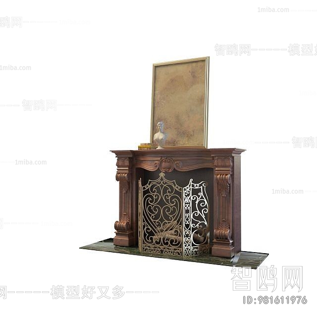 European Style Fireplace