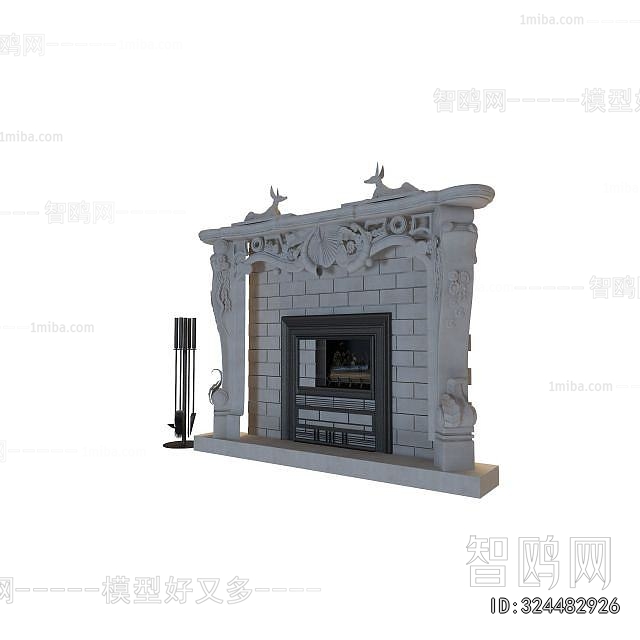 European Style Fireplace