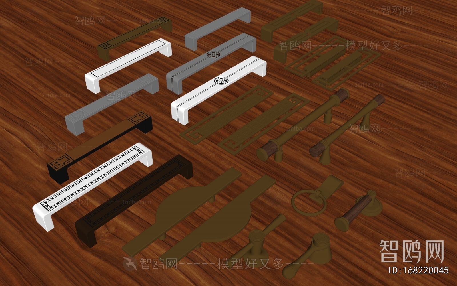 New Chinese Style Door Handle