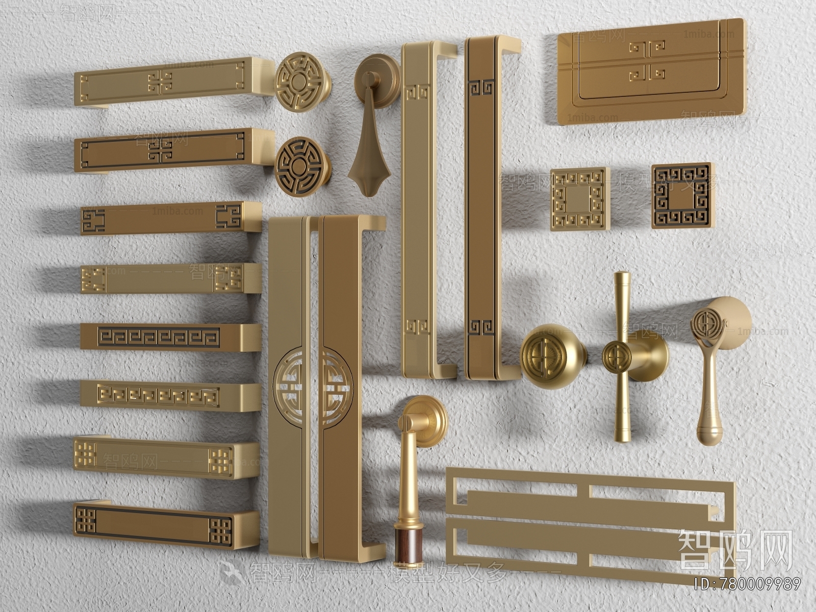 New Chinese Style Door Handle