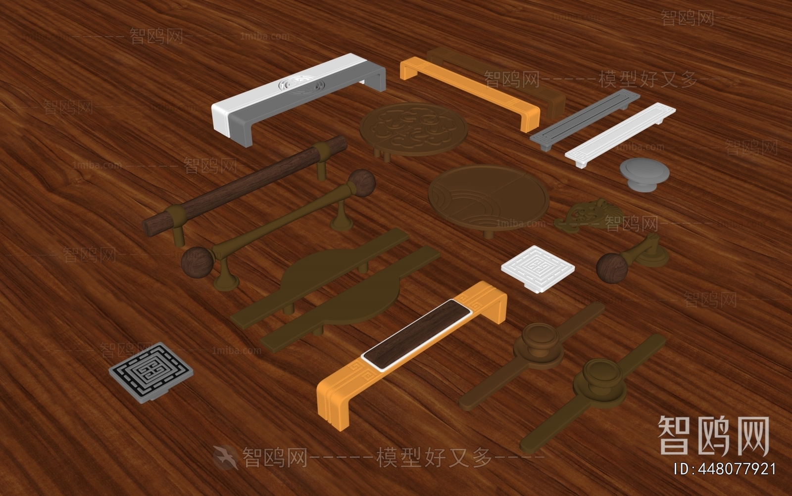 New Chinese Style Door Handle