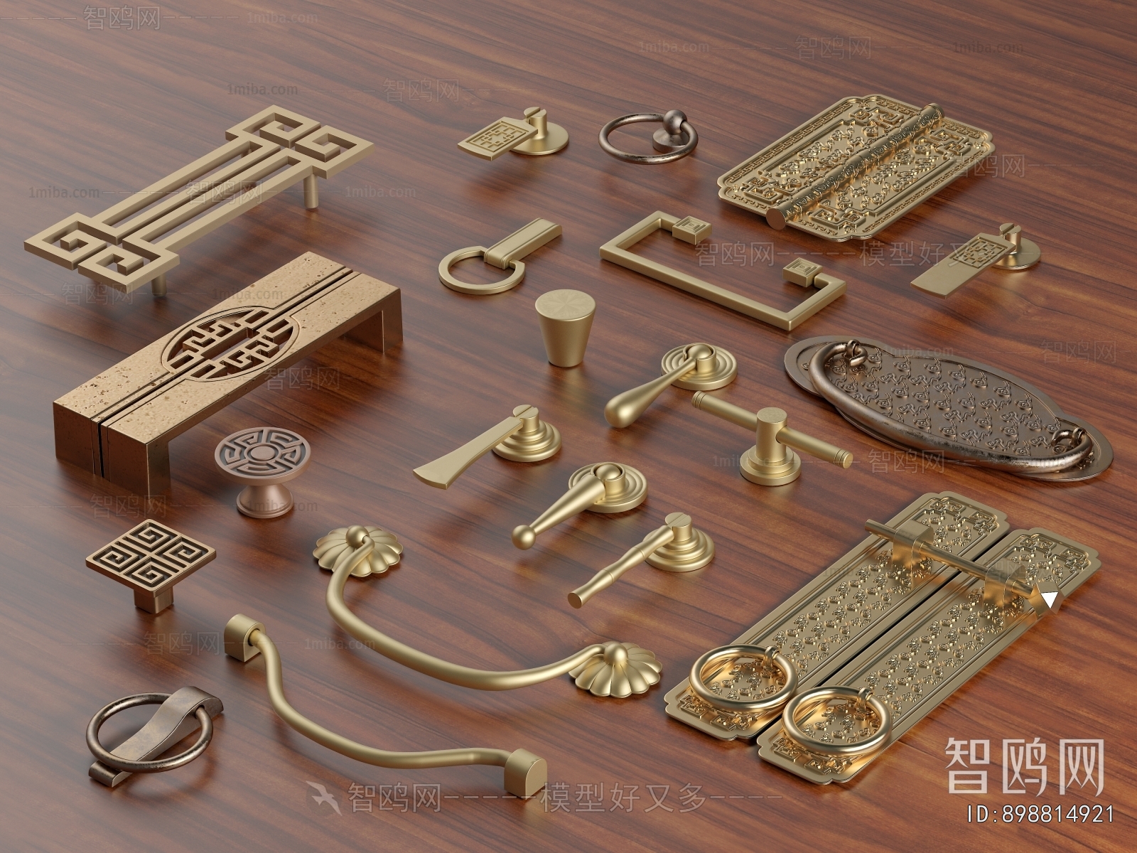 New Chinese Style Door Handle