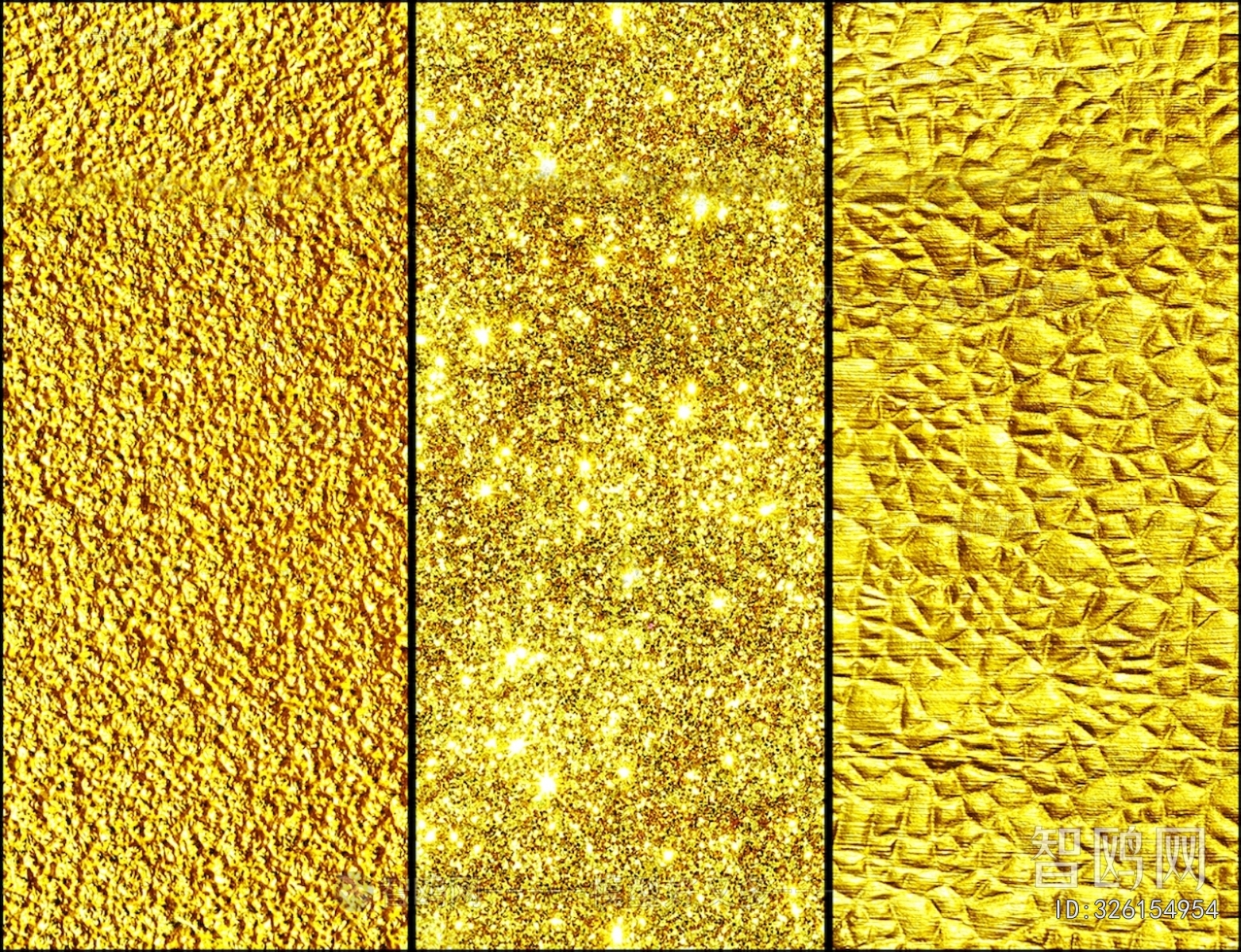 Gold Foil And Silver Foil