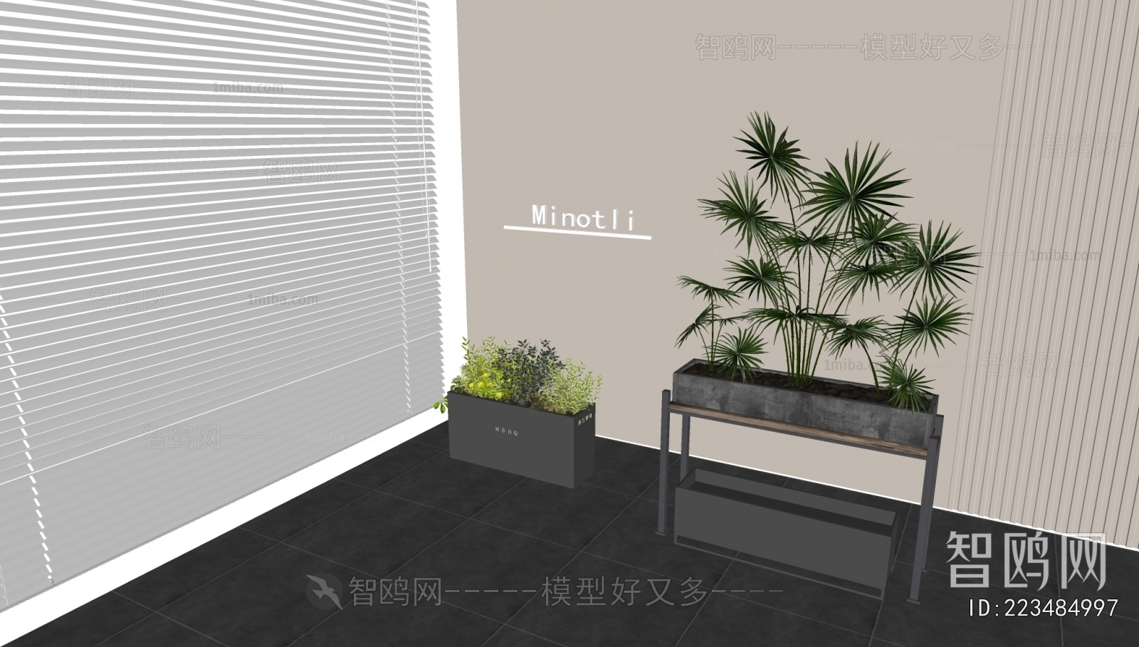 Modern Flower Bed, Flower Bowl, Flower Box