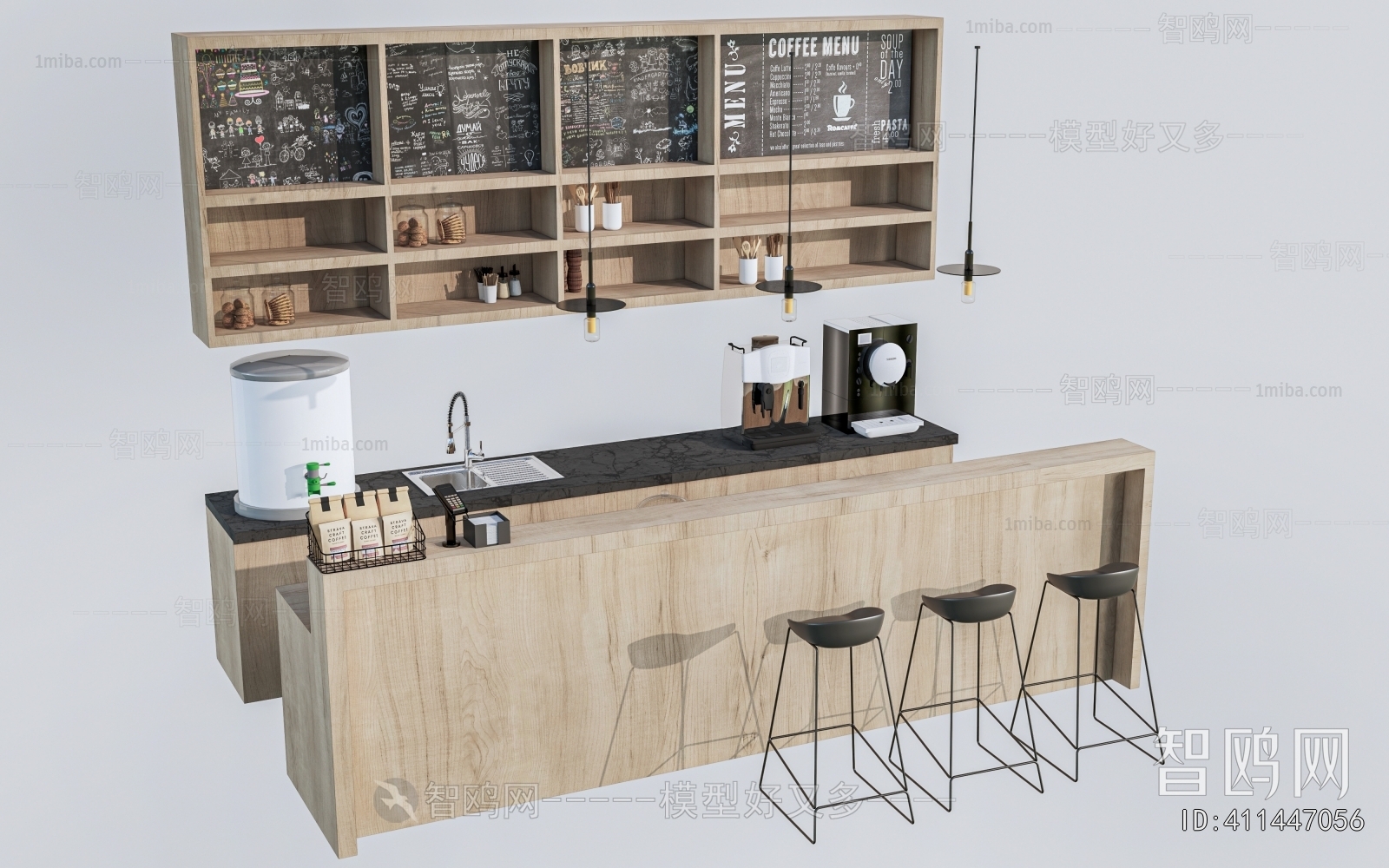 Modern Counter Bar