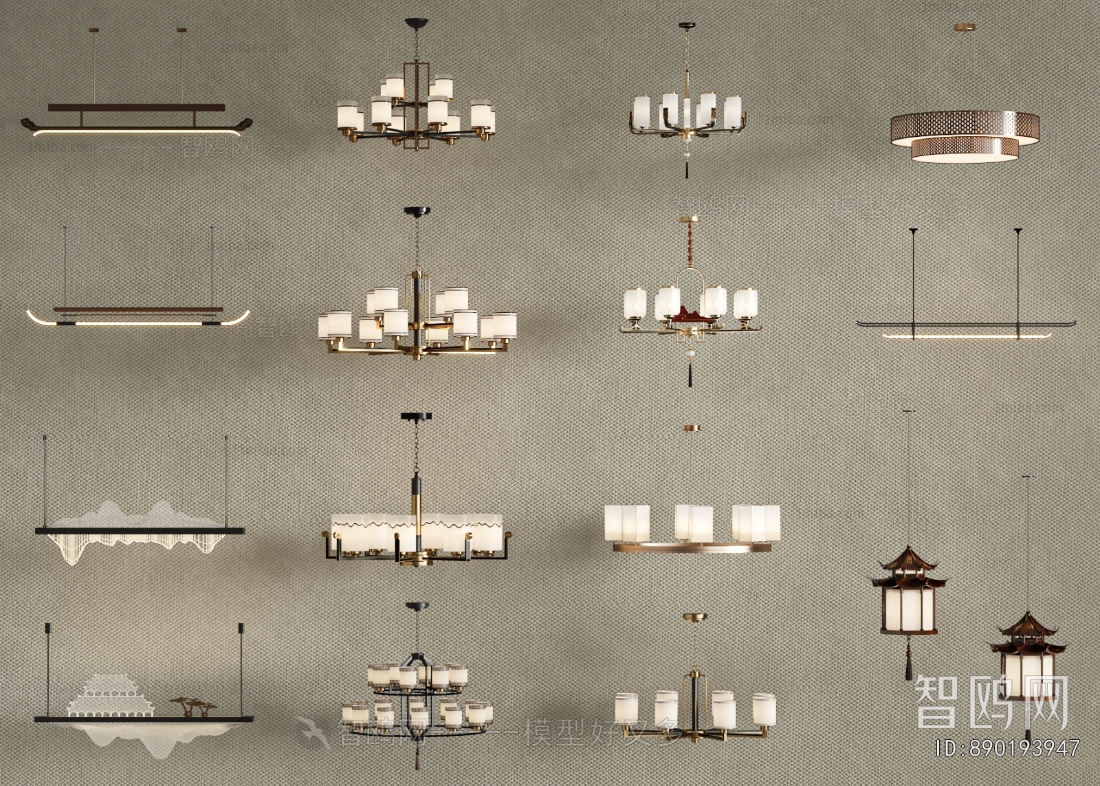 New Chinese Style Droplight