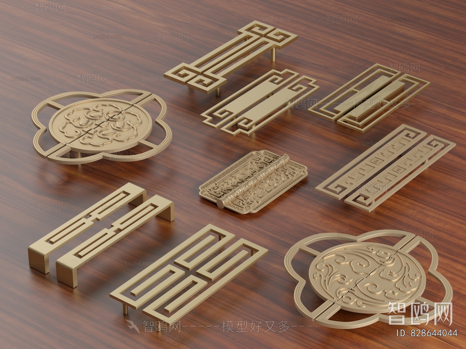 New Chinese Style Door Handle